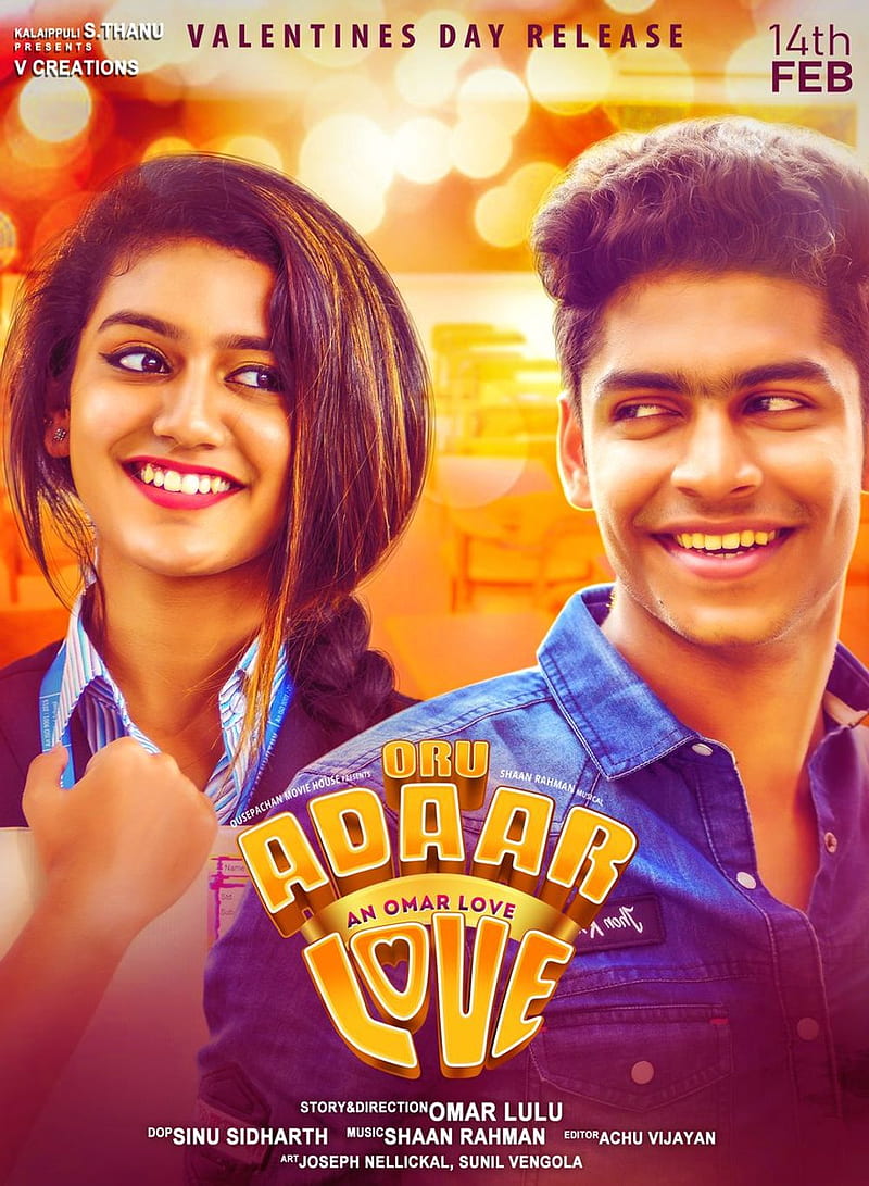 Oru Adaar Love, malayalam, movie, HD phone wallpaper