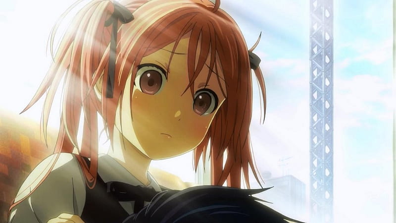 HD Cute Enju Aihara Black Bullet Anime Wallpaper