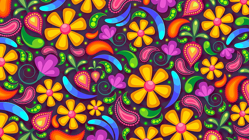 Flower Pattern, HD wallpaper