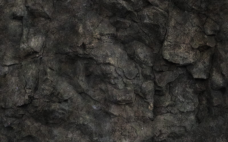 gray rock texture, stone texture, rock texture, natural texture, stone background, rock, HD wallpaper