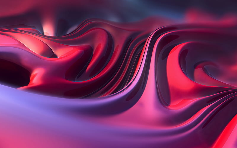 purple wavy background, 3D waves texture, 3D art, waves textures, 3D waves background, wavy backgrounds, purple backgrounds, HD wallpaper