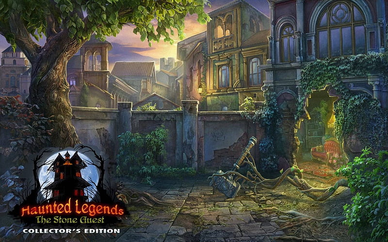 Haunted Legends 5 - The Stone Guest06, hidden object, cool, video games, puzzle, fun, HD wallpaper