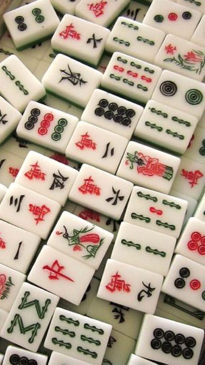 Mahjong Tiles, other, HD phone wallpaper