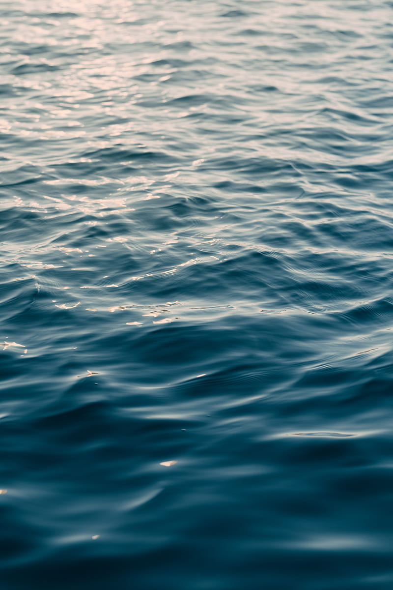 water, ripples, sea, blur, HD phone wallpaper