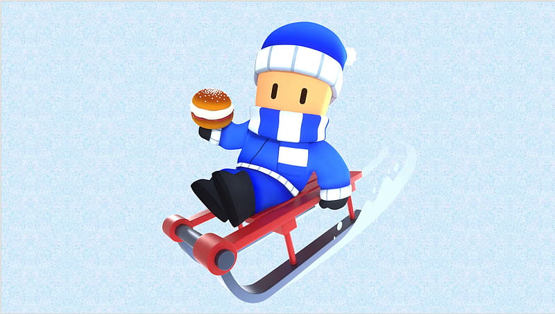 Stumble Guys - Happy Laskiainen! This weekend here in Finland, we munch on traditional delicious sweet buns and enjoy our time in the winter outdoors - sledding, skiing and all things, HD wallpaper