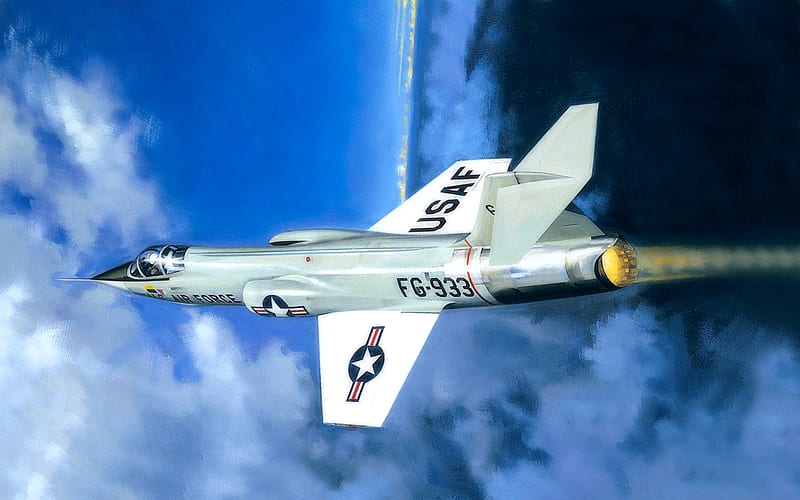 Lockheed F-104 Starfighter , starfighter, lockheed, Entropy f104, HD wallpaper