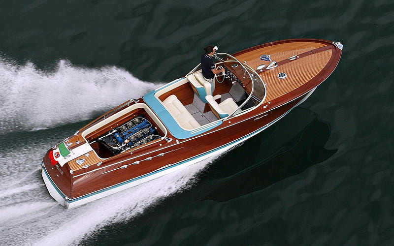 1968 Lamborghini Speedboat, Boat, Water, Lamborghini, Speed, HD wallpaper