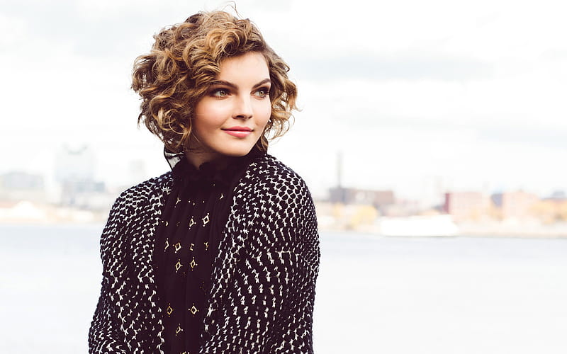 Camren Bicondova, hoot, american actress, portrait, beautiful woman, HD wallpaper