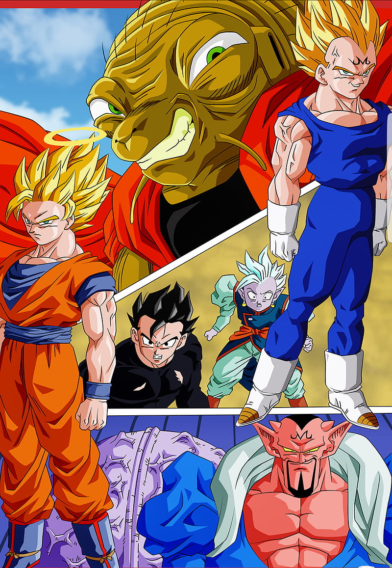 Goku and vegeta, anime, ball, dragon, gohan, super, HD phone wallpaper ...