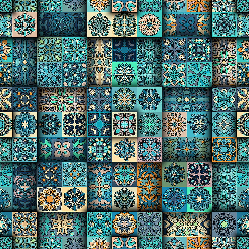 Colorful Wallpaper 4K, Pattern, Digital Art