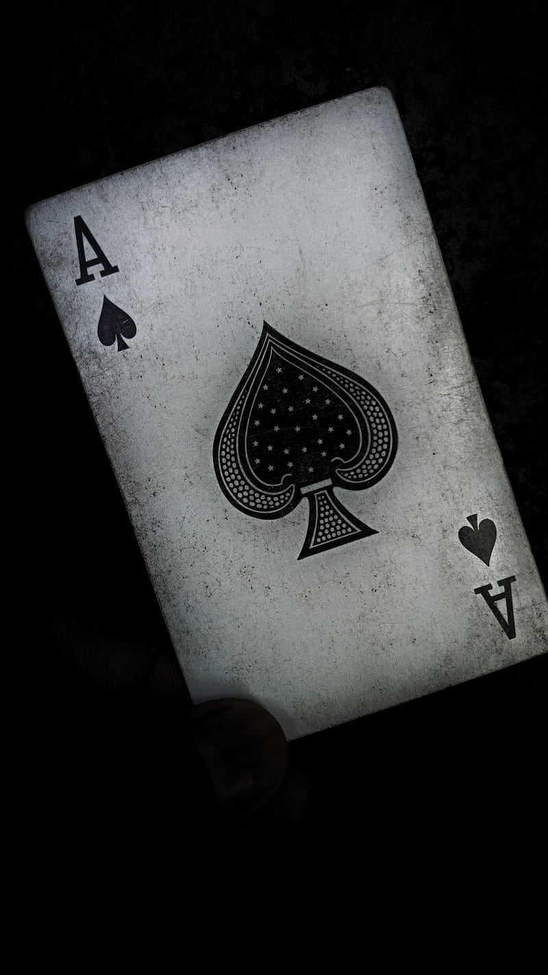 Club Ace, cool, mobile, playing cards, status, HD phone wallpaper | Peakpx
