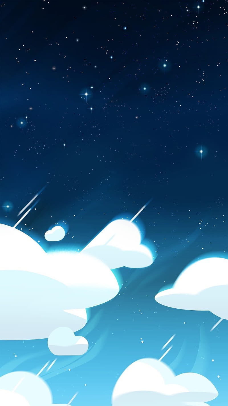 steven universe, galaxy, sky, HD phone wallpaper