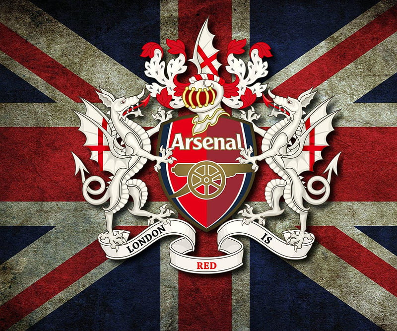 London is red, arsenal, britain, club, cool, england, football, proud, HD wallpaper