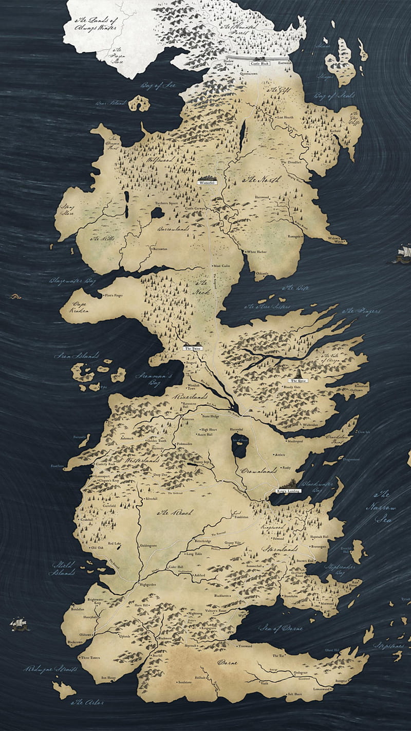 game of thrones map, game of thrones, HD phone wallpaper