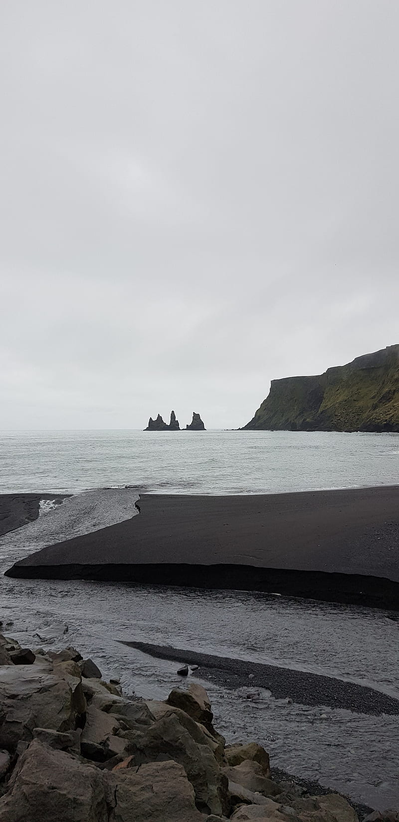 Iceland, black sand, HD phone wallpaper | Peakpx