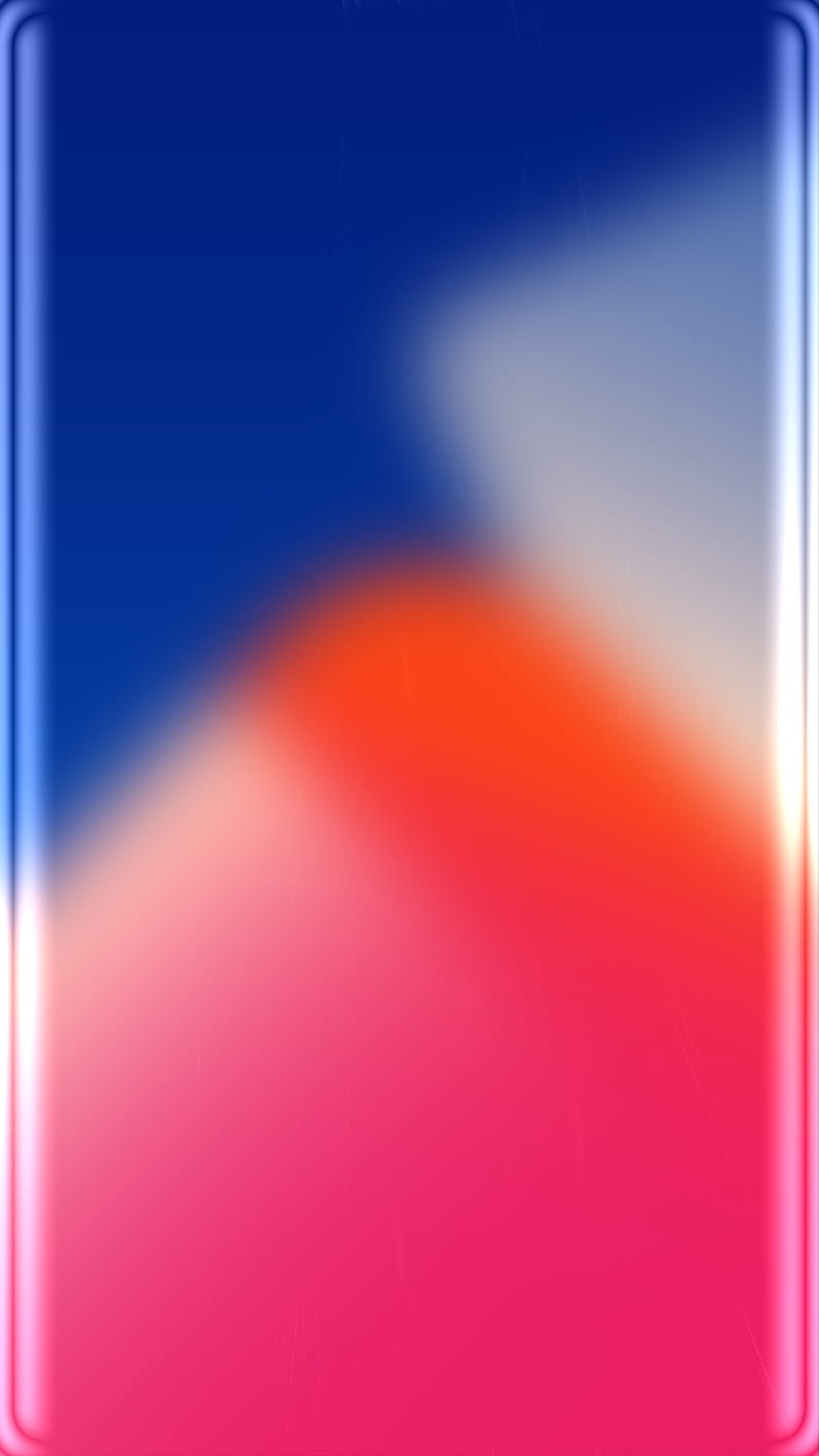 Iphone X, apple, color, curve, edge, HD phone wallpaper