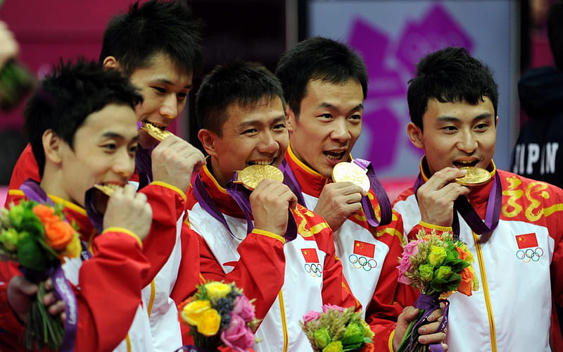 china gymnastics mens team final-London 2012 Olympic, HD wallpaper