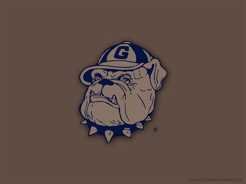 Georgetown Logo, teams, hoyas, HD wallpaper