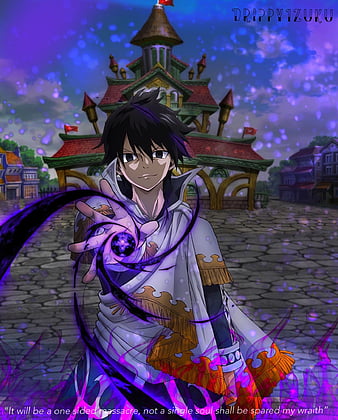 Wallpaper zeref dragneel, fairy tail, meditation, anime boy desktop  wallpaper, hd image, picture, background, 643a08