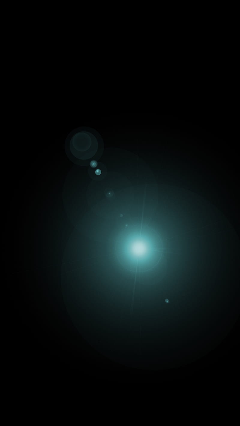 Lens Glare, black, camera, dark, desenho, dots, green, oled, HD phone wallpaper