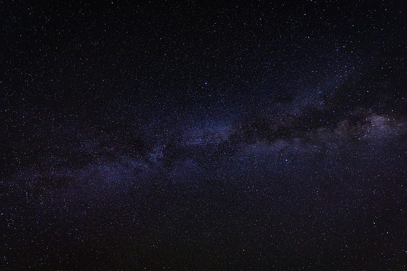 nebula, starry sky, stars, space, dark, HD wallpaper