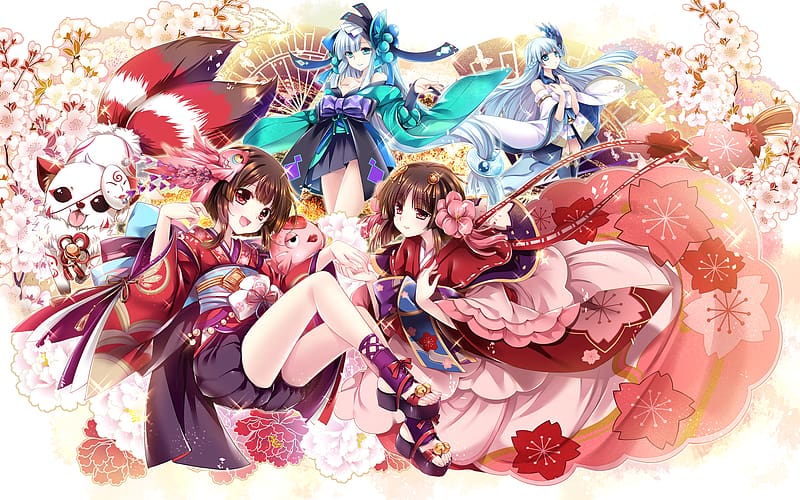 Anime, Onmyoji, HD wallpaper