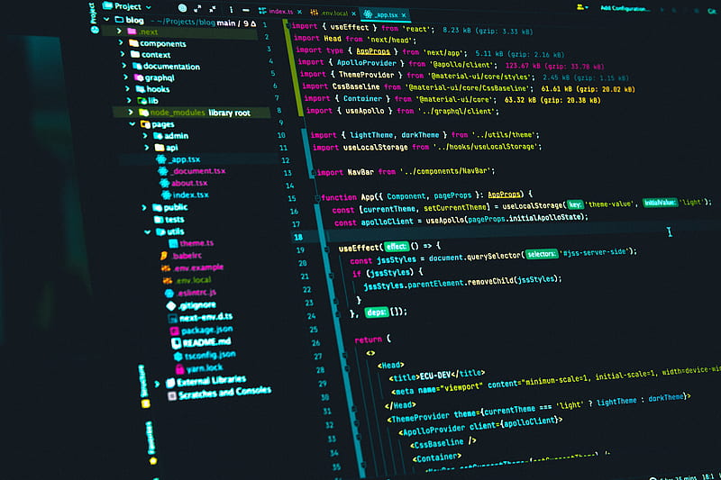 code, programming, monitor, hacker, HD wallpaper