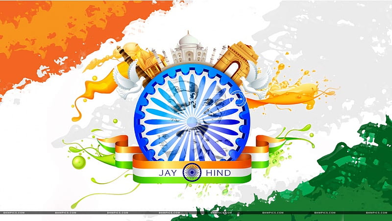Happy Independence day special drawing for beginners with poster  color@pallavidrawing - YouTube