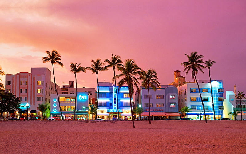 Ocean Drive in Miami Florida 2019 Bing, HD wallpaper