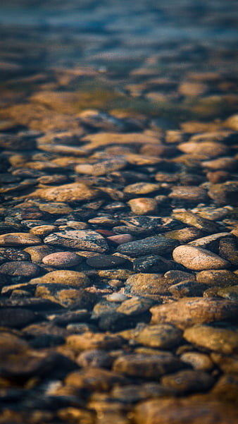 HD Wallpapers - Image By: MumblingMeerkat #downloadtheapp📲   #pebbles #stones #texture #water #photooftheday  #beautiful #amazing #awesome #HDWallpapers #wallpapers #Download