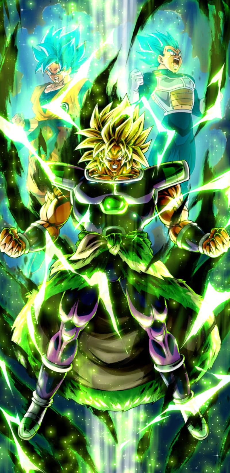 iPhone Android Broly Super Saiyan Dragon Ball Super Phone Live Wallpaper