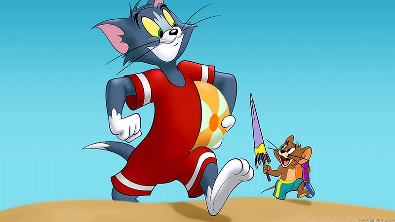 Tom and Jerry, tom, jerry, mouse, animation, funny, cartoon, cat, pisica,  HD wallpaper | Peakpx