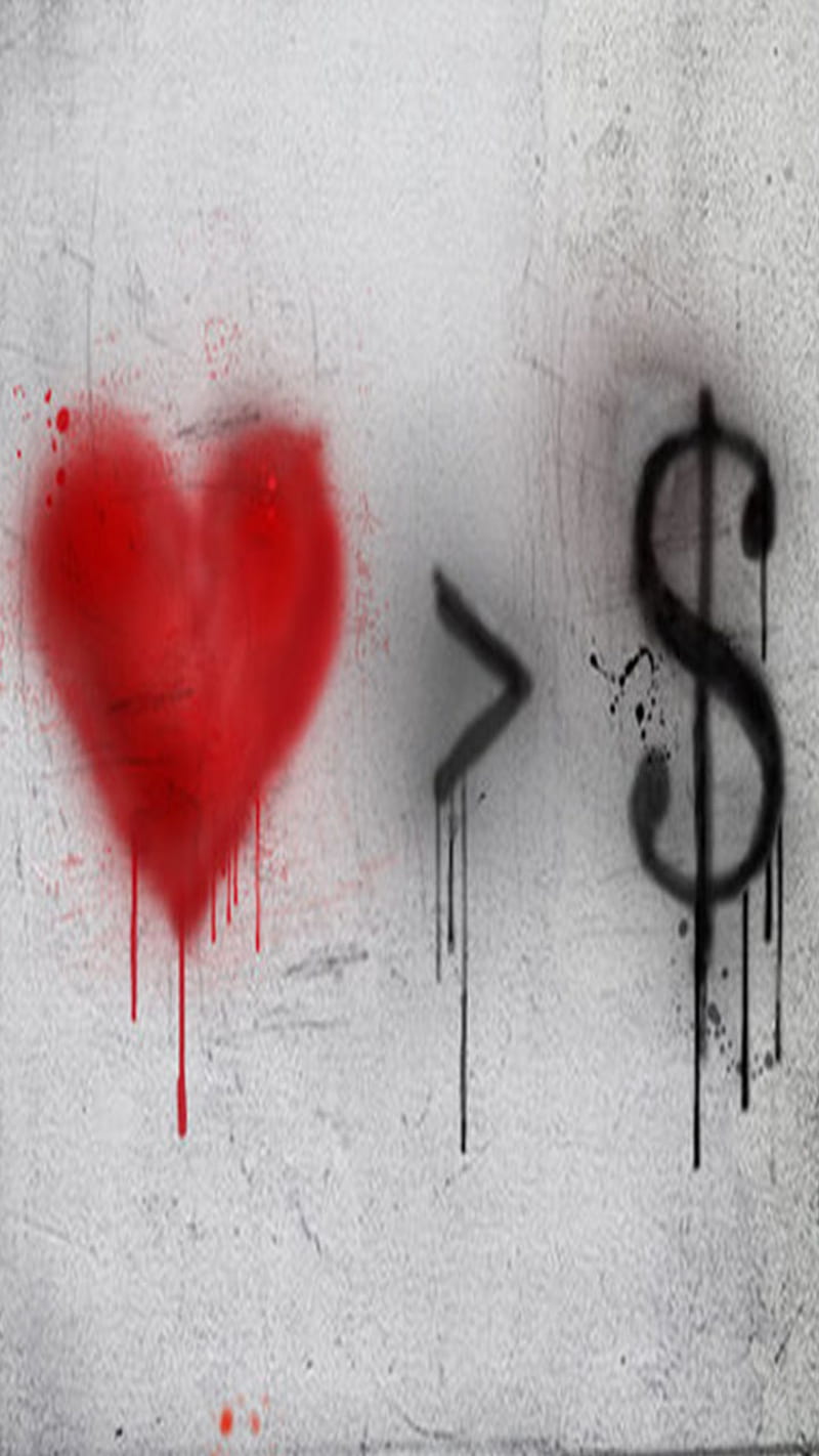 Love, money, HD phone wallpaper