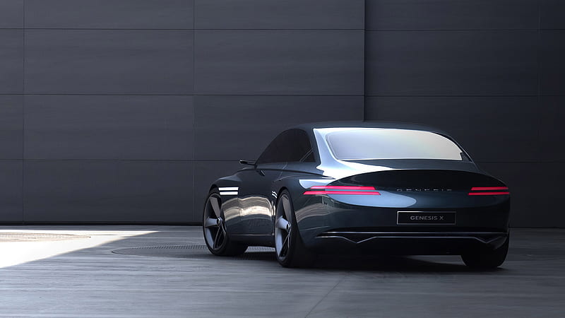 2021 Genesis X Concept, 2021 Shanghai Motor Show, Coupe, Electric, car, HD wallpaper