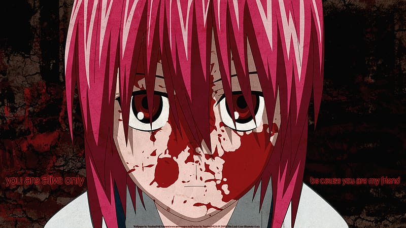 anime girls, Lucy, Elfen Lied, pink hair, anime - wallpaper #53401  (1440x900px) on