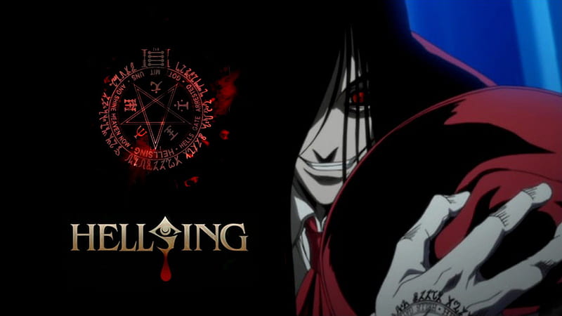Alucard, hellsing, anime, dark, HD wallpaper