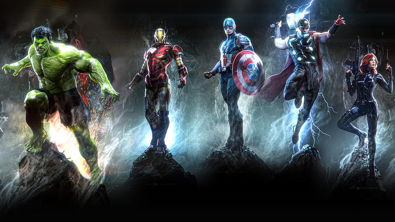 The Avengers Art, avengers, superheroes, artwork, digital-art, artstation,  HD wallpaper | Peakpx