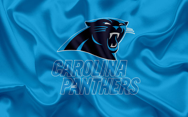 Carolina Panthers, American football, logo, emblem, NFL, National Football League, Charlotte, North Carolina, USA, National Football Conference, HD wallpaper