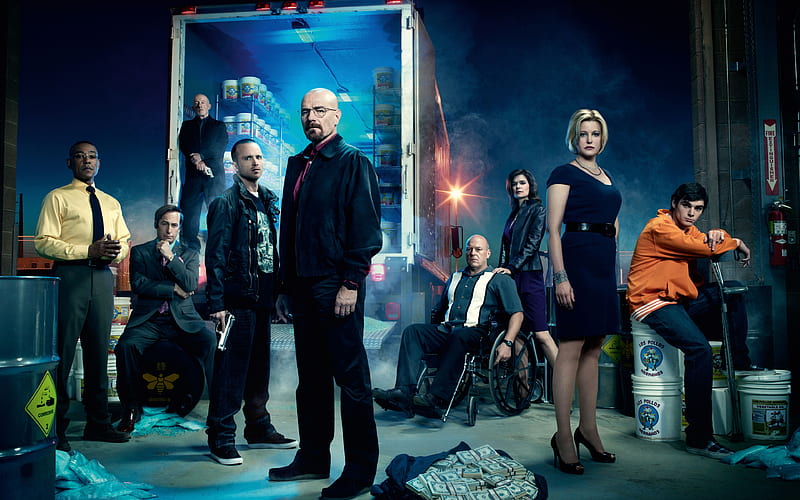 Breaking Bad TV Series, actors cast, drama, HD wallpaper