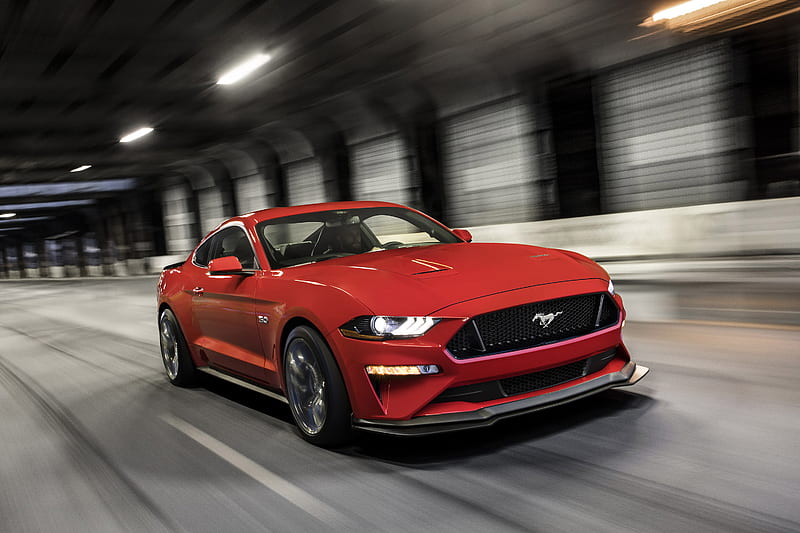 2018 Ford Mustang GT Performance Pack Level 2, 6th Gen, Coupe, V8, car, HD wallpaper
