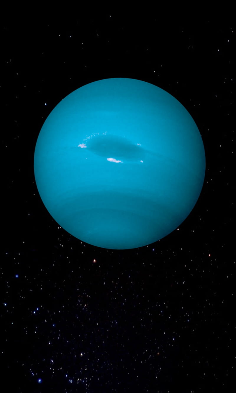Как выглядит планета уран фото