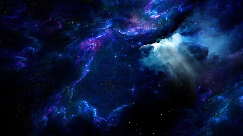 Dark Blue Starry Sky During Nighttime Dark, HD wallpaper | Peakpx