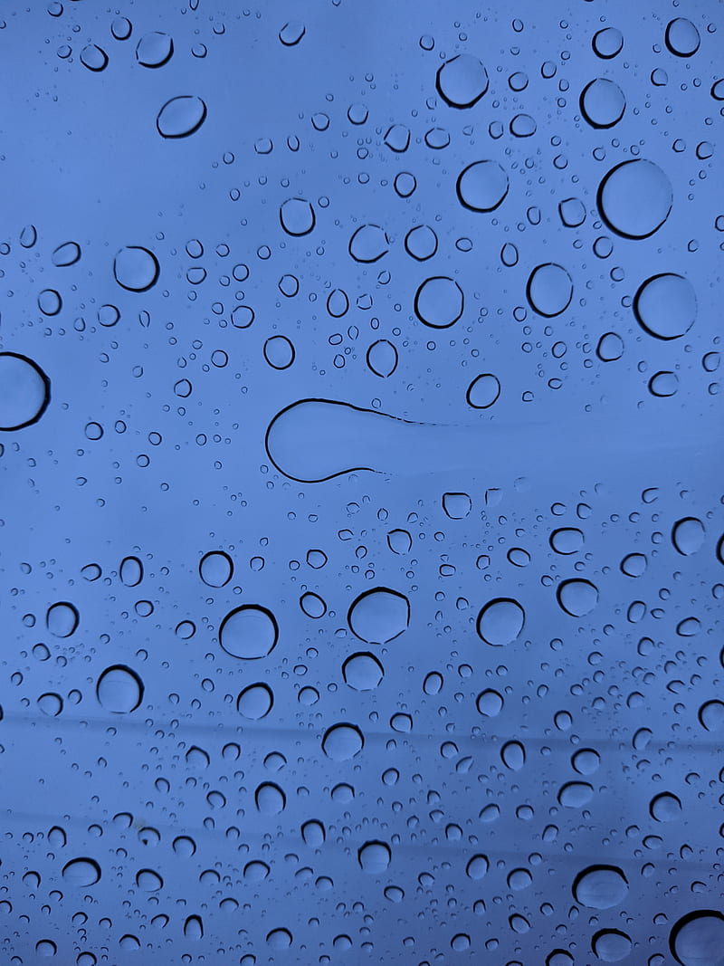 Rain drops, drop, edge, glass, live, rainy, screen, water, HD phone wallpaper