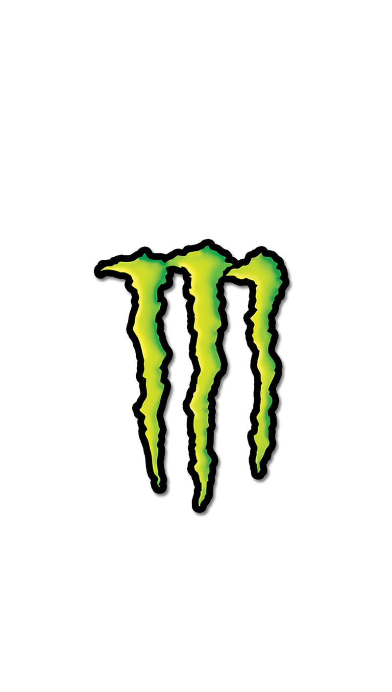 Monster logo, clean, drink, energy, fresh, green, logo, logos, monster, HD phone wallpaper
