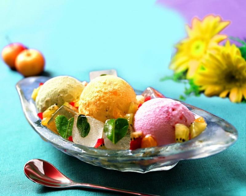 Ice Cream, icy, food, sweet, HD wallpaper
