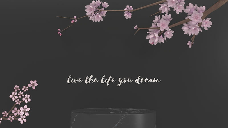 Customize this Aesthetic Dream and Repeat Motivational Desktop