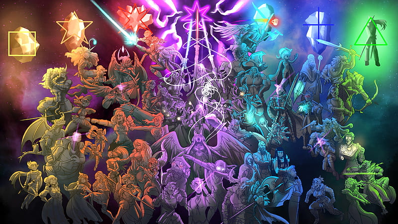 The world of verum, arcadum, dungeon and dragons, HD wallpaper 