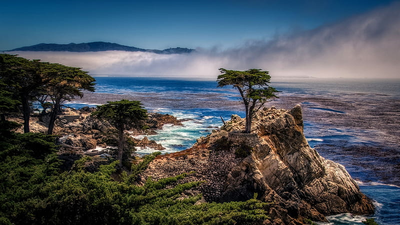 Monterey Bay F1, USA, Monterey Bay, bonito, graphy, California, wide screen, waterscape, scenery, HD wallpaper