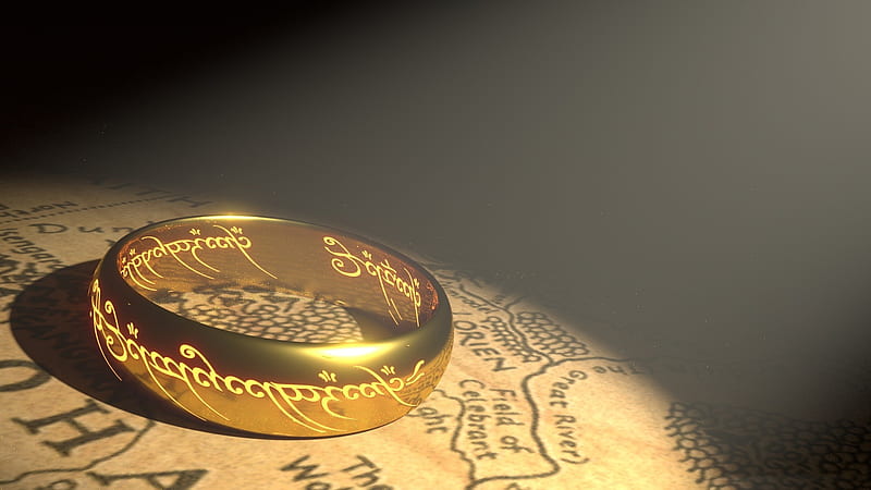 Golden ring and map-2016 High Quality, HD wallpaper