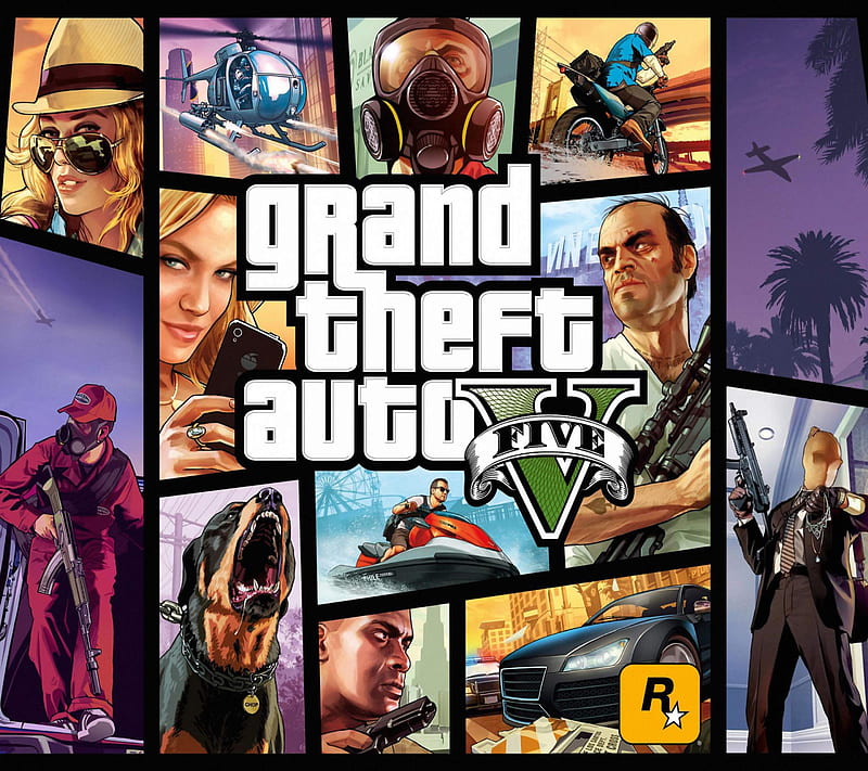 Grand Theft Auto V (GTA 5) wallpapers 1366x768 (laptop) desktop backgrounds